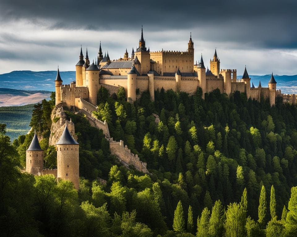 Alcázar van Segovia - geschiedenis