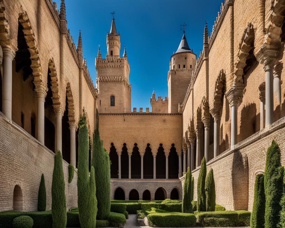 Spanje: Het historische Alcázar van Segovia bezichtigen.