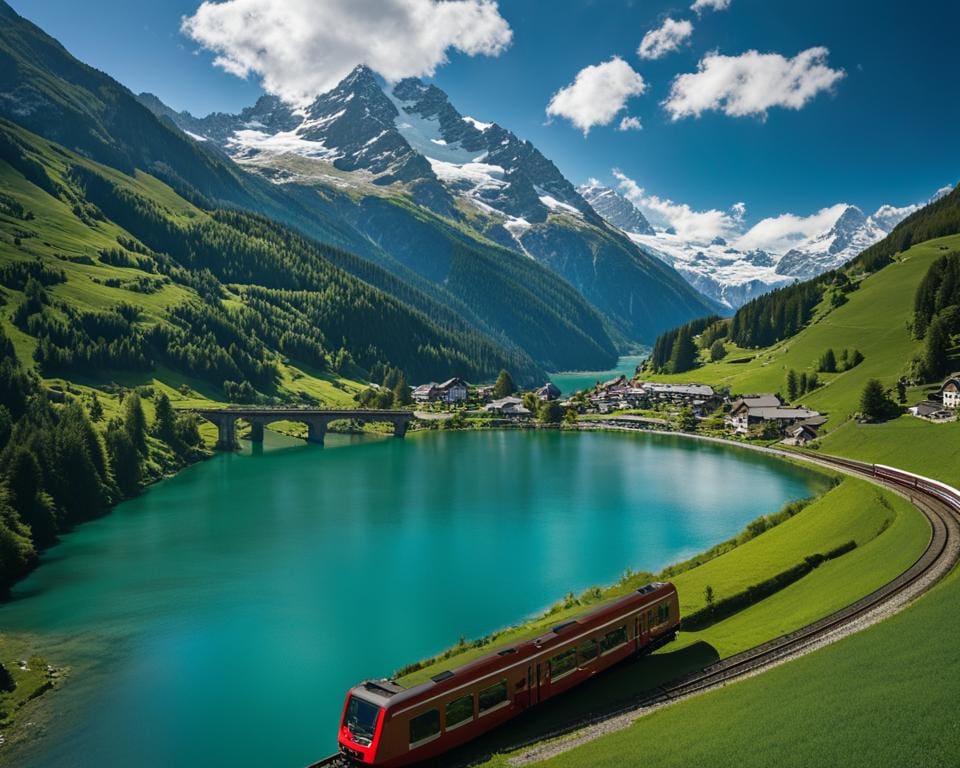 Zwitserland: Een treinrit maken op de Bernina Express.