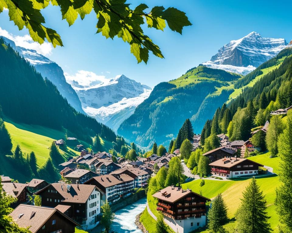 Op vakantie naar Wengen