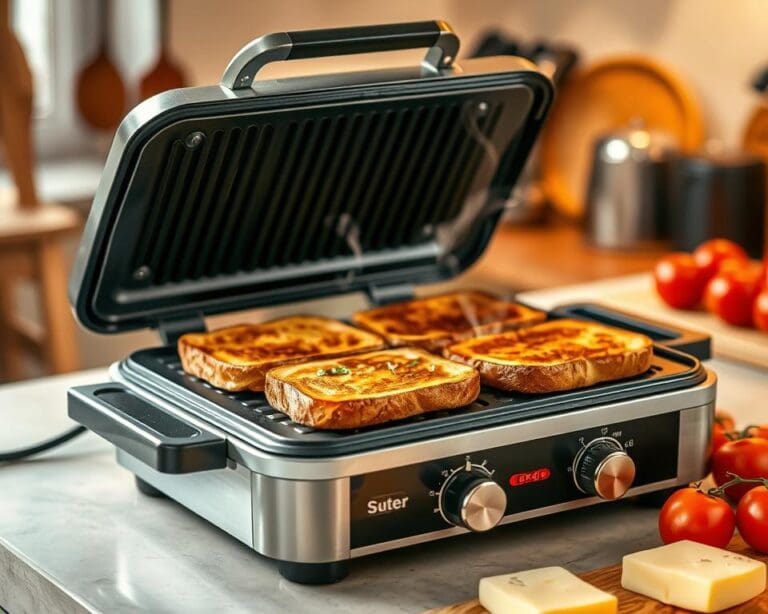 Elektrische grillers voor knapperige tosti’s