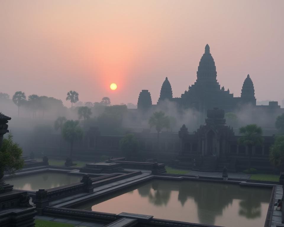 Reizen naar de eeuwenoude tempels van Angkor Wat