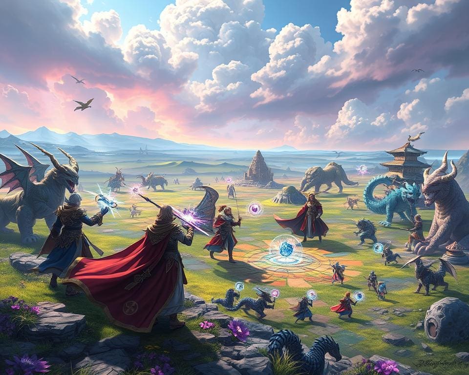 turn-based MMORPG ervaringen in een fantasy wereld